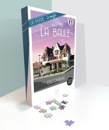 La Loutre legpuzzel BACK TO LA BAULE - 1000 stukjes puzzelspel-2