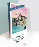 La Loutre puzzel - 1000 stukjes - Laval Dans les Deux Sens puzzel-2