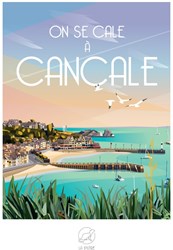 La Loutre puzzel 1000 stukjes - On se Cale à CANCALE puzzelspel