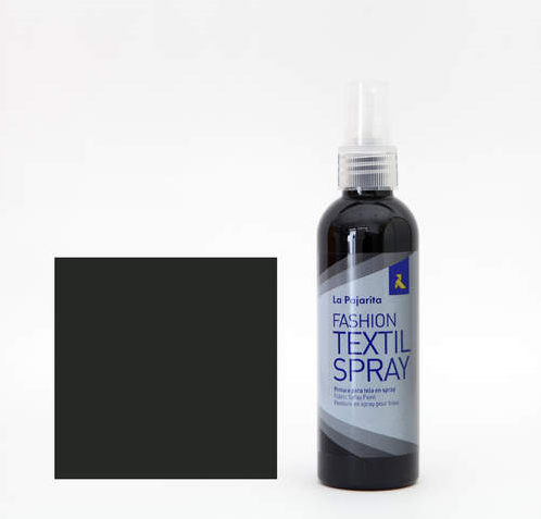 La Pajarita La Pajarita Textielspray 100ml Blackberry Zwart