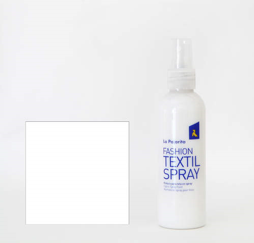 La Pajarita La Pajarita Textielspray 100ml Kokos Wit