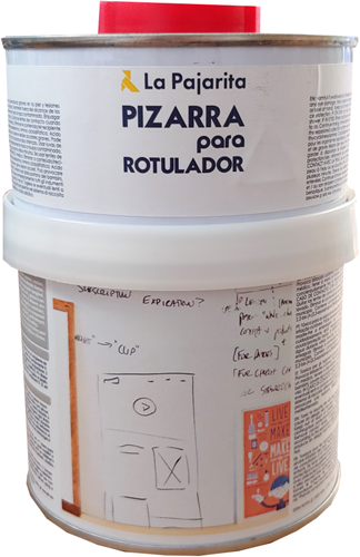 La Pajarita La Pajarita Twee Componenten Krijtverf Wit