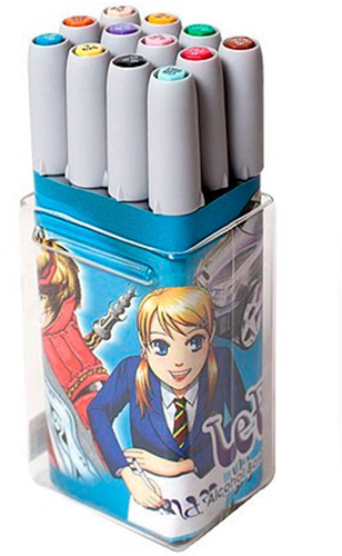 Marvy Uchida Le Plume Alcohol Marker Set