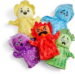 Learning Resources handpoppen Feelings Family - educatief speelgoed emoties