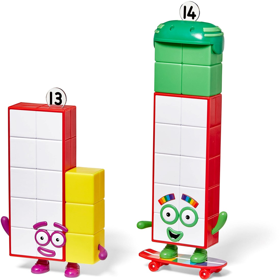 Learning Resources - Interactief pluche dier, zingend, vijf tellers, vanaf 3 jaar, speelgoed dat zich aanschakelt, 12 sets, nummer van de nummerblokken, HM95352-UK