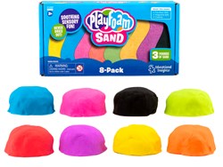 Learning Resources sensorisch speelgoed Playfoam Sand 8-Pack multicolour