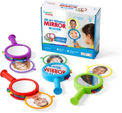 Learning Resources educatief speelgoed See My Feelings Mirror set van 4