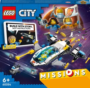 LEGO City Missions Ruimteschip voor verkenningsmissies op Mars - 60354