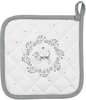 Clayre & Eef Pannenlap hond 20x20cm