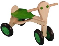 Van Dijk Toys Loopfiets Limoengroen Berken van dijk toys kopen in de aanbieding