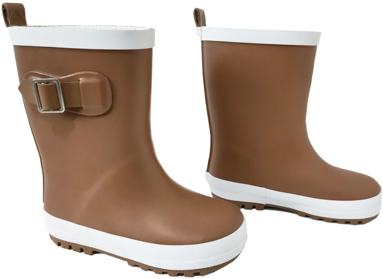 Little Indians rubberen regenlaarzen Amber Brown - maat 26