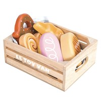 Le Toy Van houten bakkerskrat speelgoed - marktkraam accessoires