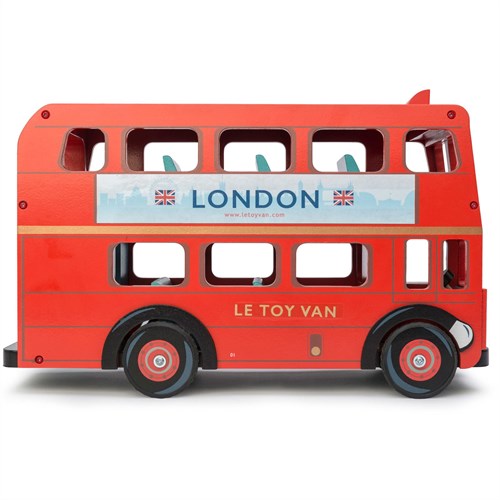 Le Toy Van houten speelgoed London bus - FSC 100% - dubbeldekker