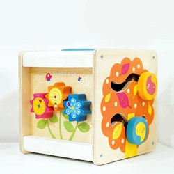 Le Toy Van houten activity cube educatief speelgoed voor kinderen