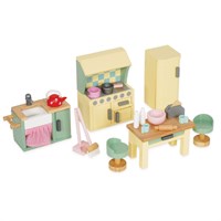 Le Toy Van houten poppenhuis keukenmeubels Daisylane - FSC 100% speelgoed