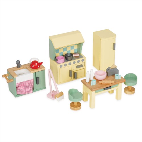 Le Toy Van houten poppenhuis keukenmeubels Daisylane - FSC 100% speelgoed