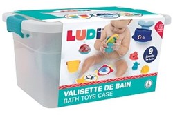 Ludi badspeelgoed opbergkoffer - kleurrijke waterspeelset voor kinderen