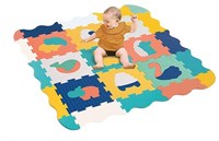 Ludi speelmat schuimtegels baby - veilige speelruimte en randen