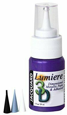 Jacquard Jacquard Lumiere 3D Verf Blister Paars 29 ml
