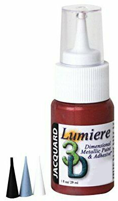 Jacquard Jacquard Lumiere 3D Verf Blister Rood 29 ml