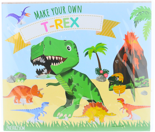 Wins Holland Wins Maak Je Eigen Dier Knutselset T-Rex