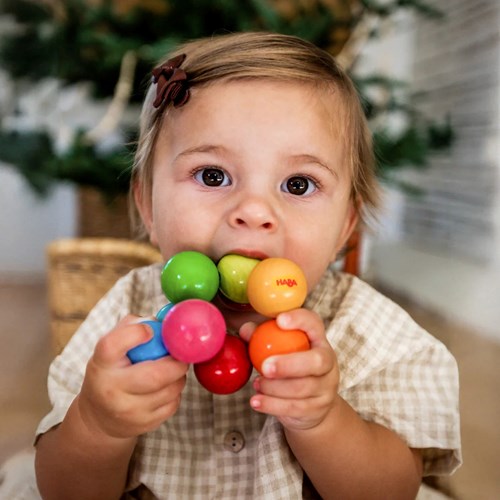Haba houten grijpspeeltje Magica babyspeelgoed kleurrijk-3