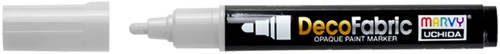 Marvy Uchida Marvy Uchida Textiel Verfmarker Bold Parelmoer Wit
