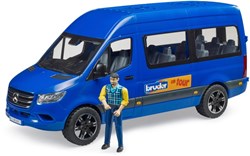 Bruder MB Sprinter transport bus met chauffeur speelgoedauto 1:16