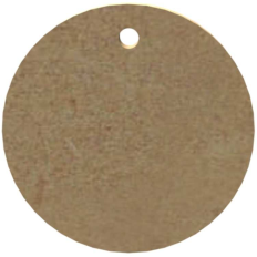 Gomille MDF Figuur Bal 5 cm 10 stuks