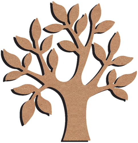 Gomille MDF Figuur Boom 26 cm