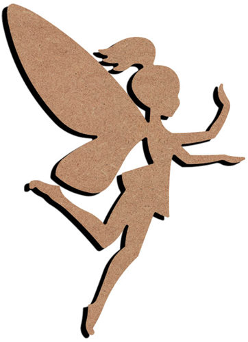Gomille MDF Figuur Fee 26 cm