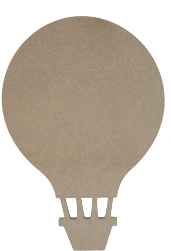 Gomille MDF Figuur Luchtballon 26 cm