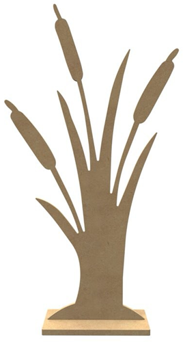Gomille MDF Figuur Rietplant 58 cm