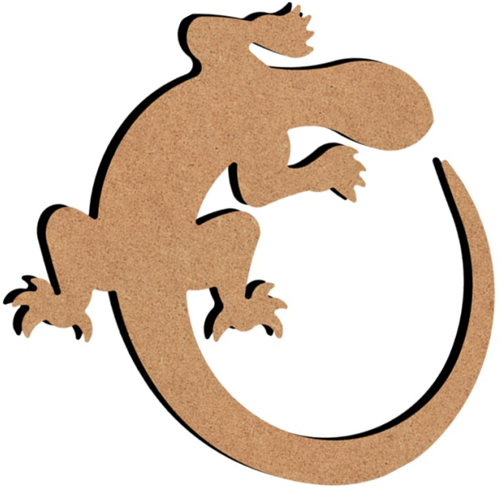 Gomille MDF Figuur Salamander 26 cm