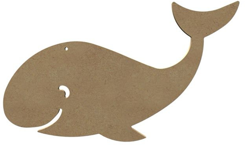 Gomille MDF Figuur Walvis 38 cm