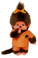 Monchhichi pop voetbal meisje 20cm - knuffel speelgoed pop-2