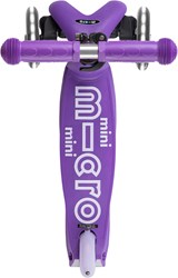 Micro kinderstep Mini Micro Deluxe opvouwbaar LED paars scooter