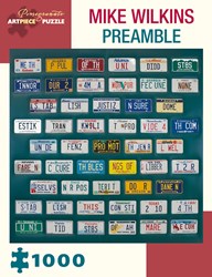 Pomegranate puzzel Mike Wilkins - Preamble - 1000 stukjes legpuzzel