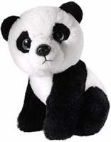 Heunec knuffel pandabeer Mini-Mi 14cm zacht speelgoed