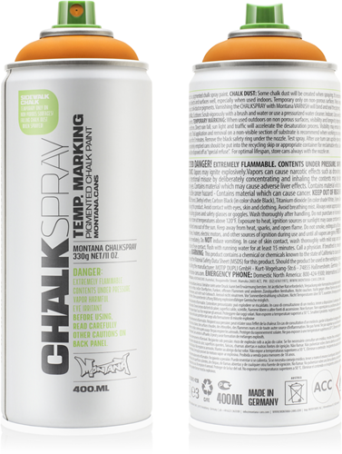 Montana Montana Chalk Spray 400 ml Orange