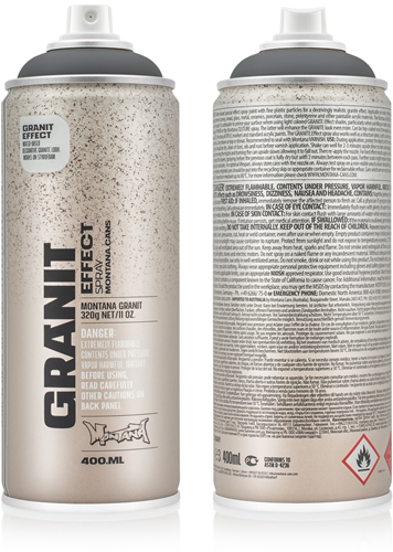 Montana Montana Effect Spray 400 ml Graniet Grijs