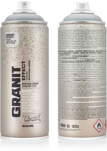 Montana Montana Effect Spray 400 ml Graniet Lichtgrijs