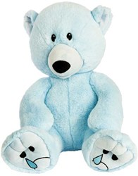 Sad Bear grote knuffelbeer pluche Mood Bears kleurrijk speelgoed
