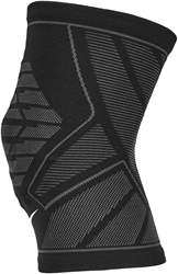 Nike kniebandage sport compressie zwart medium - knie bescherming