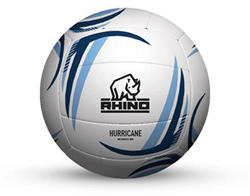 Rhino netbal Hurricane wit/blauw/grijs maat 5 trainingsbal