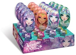 Nebulous Stars haarborstel ontwarringsborstel voor kinderen - haaraccessoire