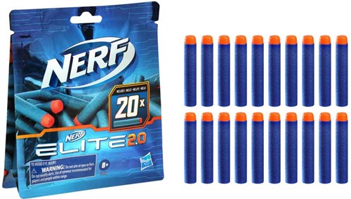 Nerf Elite 2.0 Darts - 20 stuks navulling voor blasters-2
