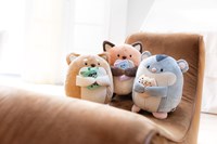 Nici knuffel hamster Shai 27cm pluche speelgoed met koekje-2