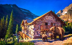 SunsOut legpuzzel No Room for us at the Inn - 550 stukjes puzzelplezier