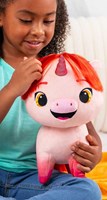 Basic Fun knuffel eenhoorn Not Quite Narwhal Pixie 30cm pluche speelgoed-2